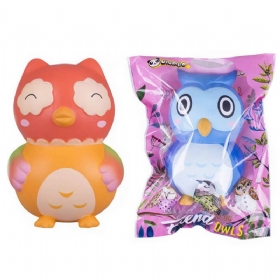 Δώρο Συλλογής Owl Squishy Slow Rising Με Συσκευασία