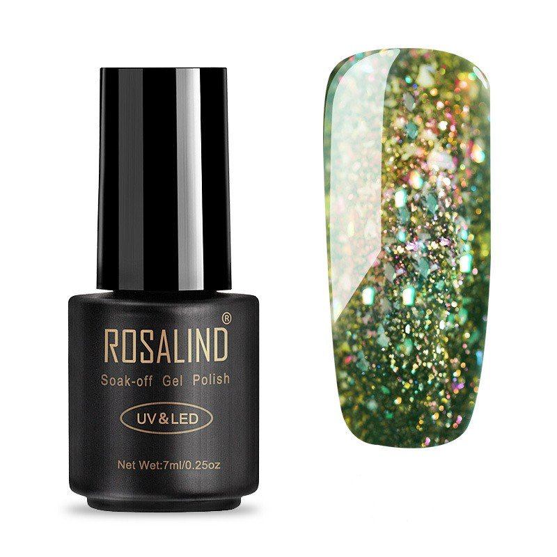 Firework Shimmer Nail Gel Polish Soak-off Uv Gel Πολύχρωμο Βερνίκι Νυχιών Gel 7ml Beauty