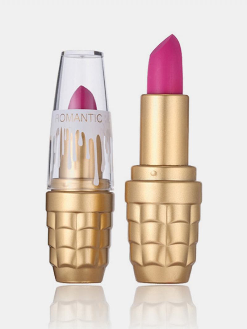 Gold Grenade Matte Lipstick Μεγάλης Διάρκειας Lip Stick Αδιάβροχο Velvet Lip Makeup Cosmetic