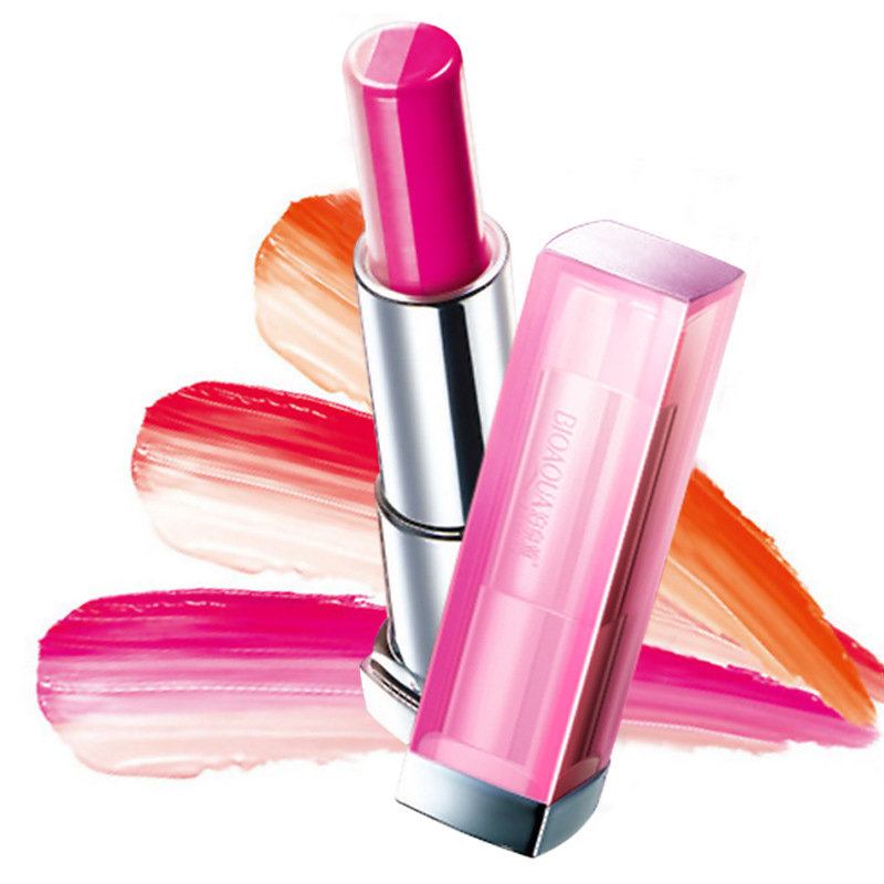 Gradient Lipstick Moisturizer Lip Stick Rose Color Κραγιόν Μακράς Διαρκείας Καλλυντικό Μακιγιάζ Χειλιών