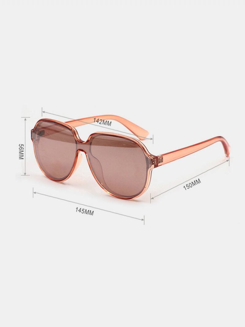 Μόδα Απλά Γυαλιά Ηλίου Unisex Square Full Frame Uv Protection