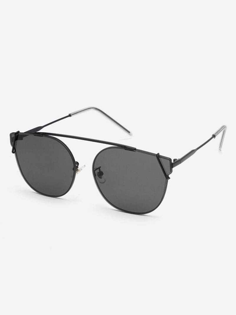 Μόδα Γυαλιά Ηλίου Unisex Metal Full Cat Eye Φακοί Υπολογιστή Anti-uv Outdoor Sunshade