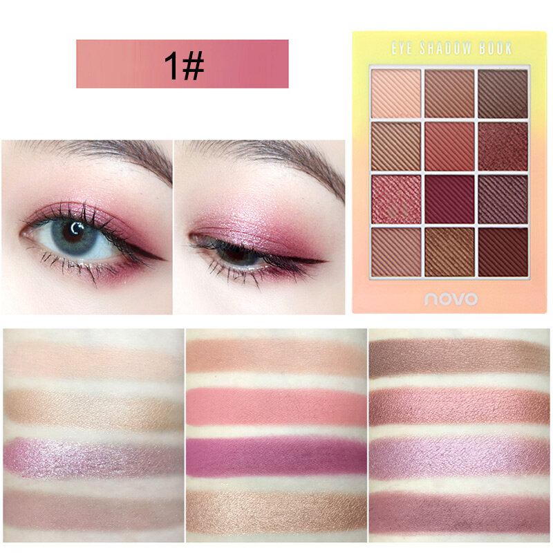 Rainbow Sugar Matte Eyeshadow Palette Maple Leaf Μακράς Διαρκείας Μακιγιάζ Ματιών Με Παλέτα