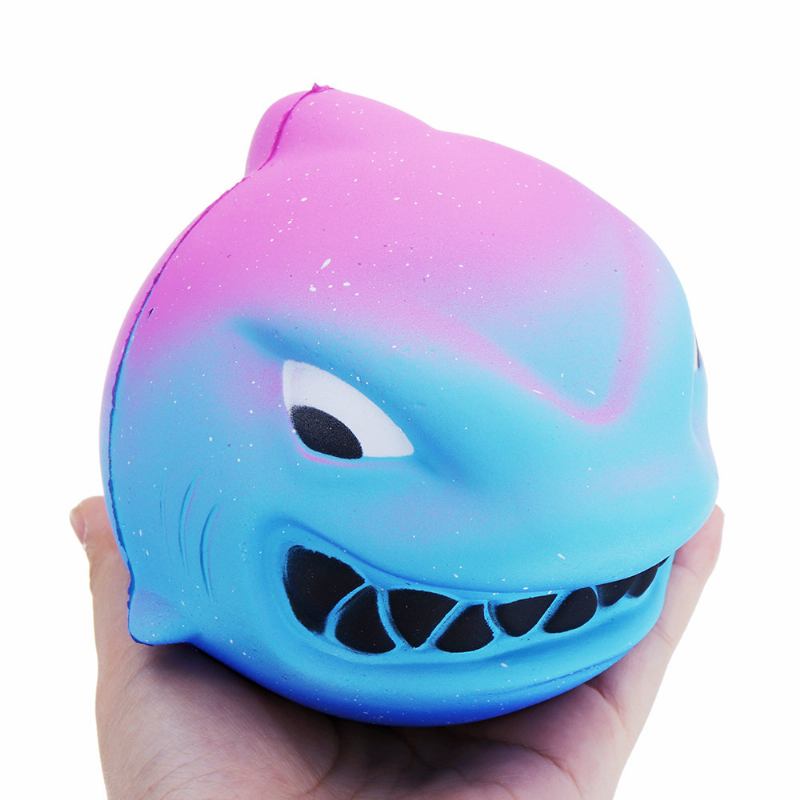 Συλλογή Δώρων Παιχνιδιών Fierce Shark Squishy Slow Rising Με Συσκευασία