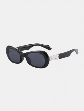 Unisex Metal Tr Oval Full Frame Anti-ultraviolet Fashion Flat Γυαλιά Ηλίου