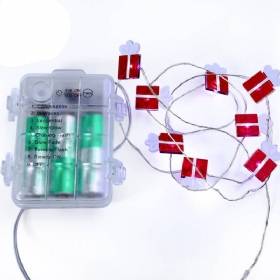 Δημιουργικό Κουτί Δώρου 2m Led String Light Για Εσωτερικούς Χώρους Χριστουγεννιάτικη Διακόσμηση Αδιάβροχο Μπαταριών Εορταστική Φωτιστικά 8 Λειτουργίες