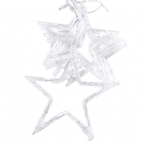 Φωτάκια Twinkle Star String 3m Αδιάβροχα Κουρτίνας Αστεριών Με Αλλαγή Χρώματος Για Γάμο Χριστουγεννιάτικη Διακόσμηση Φεστιβάλ Πάρτι Στο Σπίτι Στον Κήπο