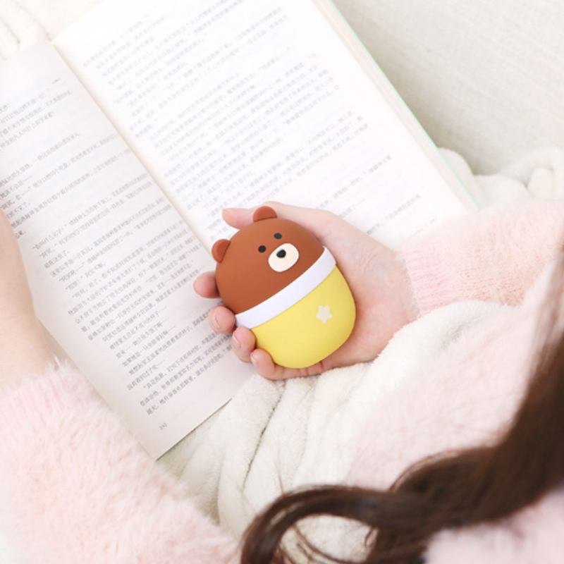 Lovely Pet Hand Warmer Mini Portable Soft Large Capacity Power Bank Δώρο Χριστουγέννων