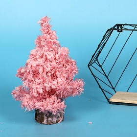Ροζ Χριστουγεννιάτικο Δέντρο Για Διακόσμηση Επιφάνειας Εργασίας Κρεβατοκάμαρας Για Πάρτι Διακοσμητικά Για Το Santa Tree Πολυτελής Εξομοίωση Χριστουγεννιάτικου Δέντρου