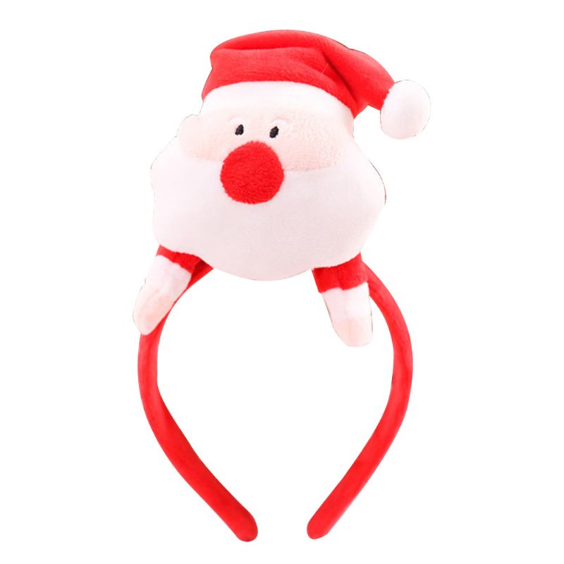 Santa Claus Hair Band Λούτρινα Παιχνίδια Φεστιβάλ Cos Props Χριστουγεννιάτικο Δέντρο Elk Στολίδια Μαλλιών Χριστουγεννιάτικα Δώρα