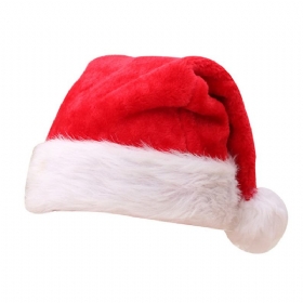 Χριστουγεννιάτικα Στηρίγματα Για Χριστουγεννιάτικο Πάρτι Αύξηση Πάχυνσης Στολίδια Ενήλικες Παιδιά Συνηθισμένα Βελούδινα Καπέλα Σάντα Καπέλο