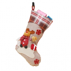Χριστουγεννιάτικα Στολίδια Άγιος Βασίλης Κάλτσες Χιονάνθρωπος Υψηλής Ποιότητας Χριστουγεννιάτικες Τσάντες Δώρου Διακοσμητικές