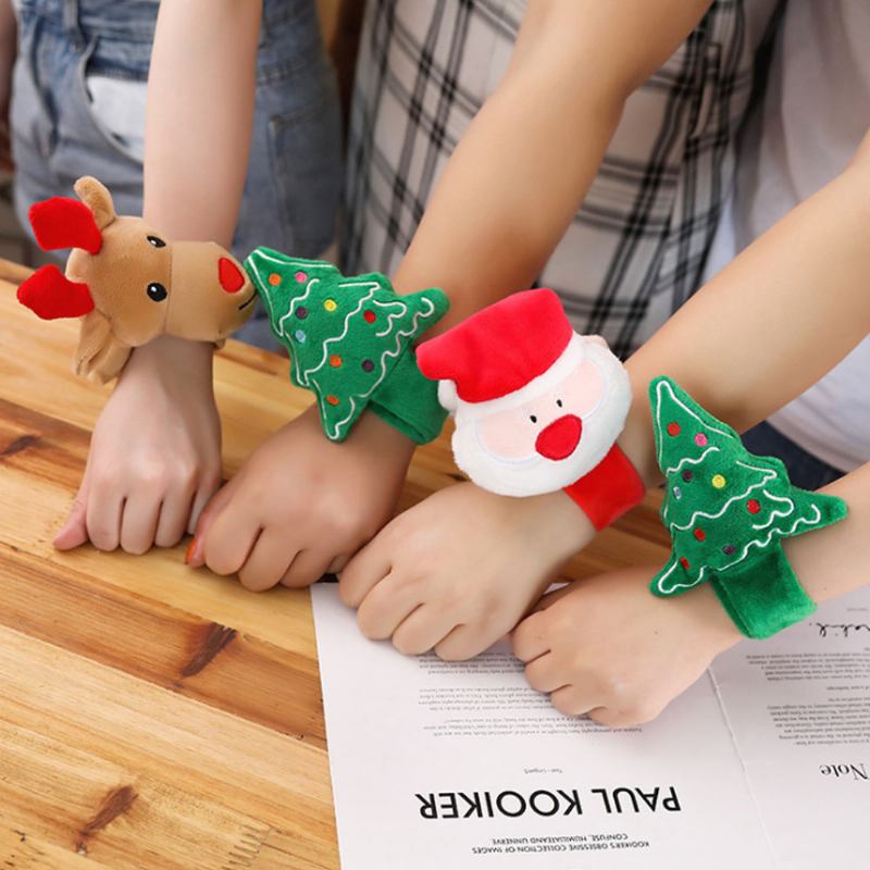 Χριστουγεννιάτικα Στολίδια Elk Clapping Circle Children Creative Bracelet Santa Claus