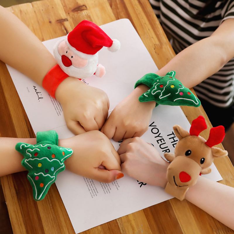 Χριστουγεννιάτικα Στολίδια Elk Clapping Circle Children Creative Bracelet Santa Claus